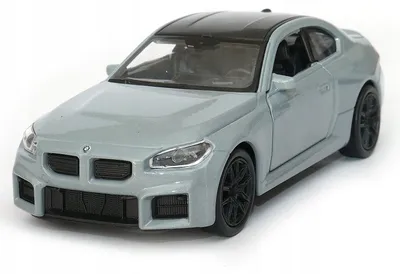 Produktbild von WELLY BMW M2 Modellauto Metall 1:34 Grau