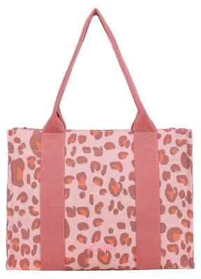 Produktbild von Fritzi aus Preußen Schultertasche Tote Shopper Canvas Leo Brick rosa