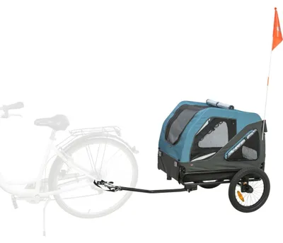 Produktbild von TRIXIE Fahrradanhänger für Hunde - 81 × 90 × 102/145 cm