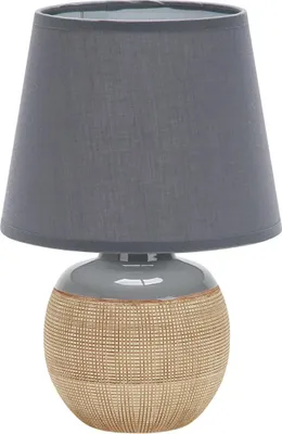 Image de Luxe - Lampe à poser Lisbonne - Bleu - H25xØ17 - Culot E14 - Céramique