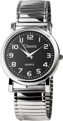 Produktbild von Classix Herren – Uhr Armbanduhr Zugarmband Metall Analog Quarz 2700008-001