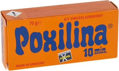 Image de Poxilin - mastic à deux composants, 70 g / 38ml