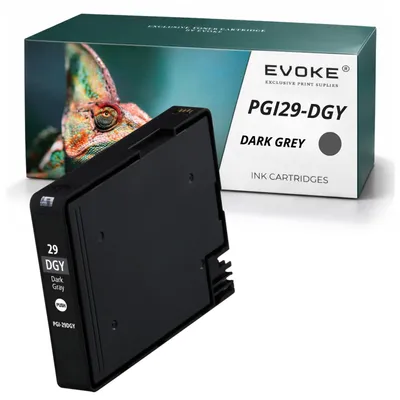 Immagine prodotto di Cartucce compatibili con la stampante Canon PGI-29 PGI29 4870B001, colore grigio scuro, capacità 38 ml, compatibili con la Pixma Pro-1