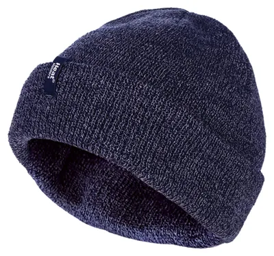 Produktbild von Heat Holders - Herren Beanie strickmütze mit Innenfutter und Umschlagmanschette