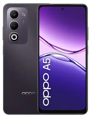 Image de Oppo A5 Smartphone 6/128GB Dark Purple 6.67" 6000mAh Dual Camera 50MP