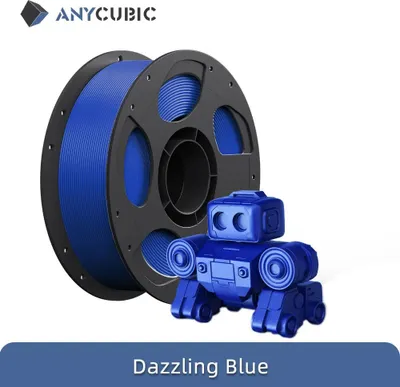 Zdjęcie produktu dla Filament do drukarek 3D – PLA 1,75 mm – do druku z dużą prędkością – szpula 5 kg – do technologii FDM – niebieski