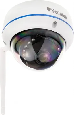 Zdjęcie produktu dla kamera kopułkowa 5MP P2P IP Secutek SBS-B49WPOE