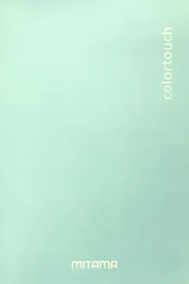 Obrázok produktu pre Sešit "Color Touch", A4, čtverečkovaná, 40+2 listů, pastel tyrkysová, MITAMA 62013-90307