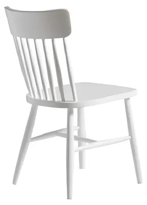 Immagine prodotto di Set di sedie in legno Sedie da cucina Set di sedie da pranzo 2 pezzi in legno bianco