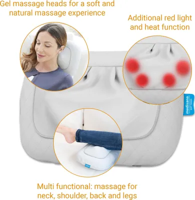 Obrázok produktu pre Medisana MCG 800, Shiatsu masáž, Oblasť chrbta, Neck area, 100 - 240 V, 50 - 60 Hz, 356 mm, 242 mm