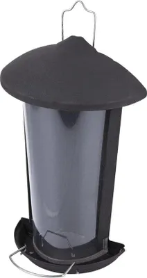 Produktbild von Famanu Vogelstation zur Wandmontage - 25 cm - Schwarz
