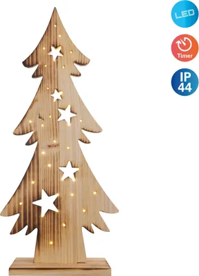 Image de Eclairage de Noël Extérieur LED Décoration de Noël Extérieur bois avec minuterie 5304227