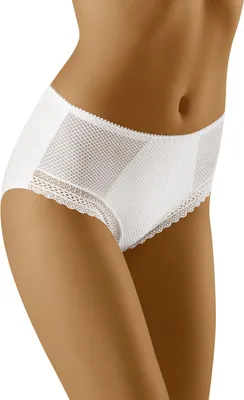 Image de Wol-Bar Roma blanc L Culotte taille haute