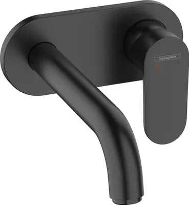Image de HANSGROHE Mitigeur lavabo encastré mural Vernis Blend Noir mat 71576670