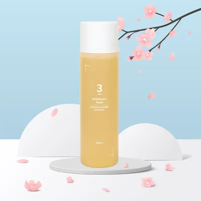 Obrázek produktu pro Numbuzin - No.3 Super Glowing Essence Toner - Rozjasňující toner s fermenty - 200 ml