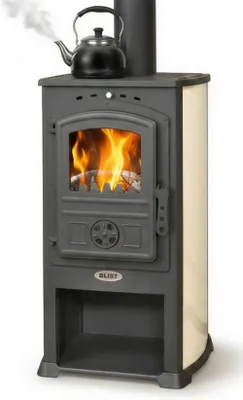 Produktbild von Kaminofen Modena 4.0 creme mit 7,4 kW