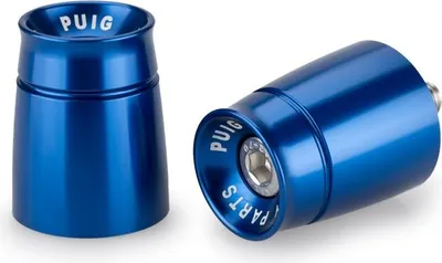 Image de PUIG 22095A Embouts de guidon Sport adaptés à YAMAHA MT-09 SP Bleu