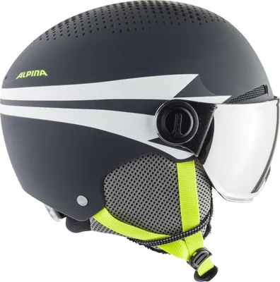 Produktbild von ALPINA ZUPO VISOR 32 charcoal-neon matt 54