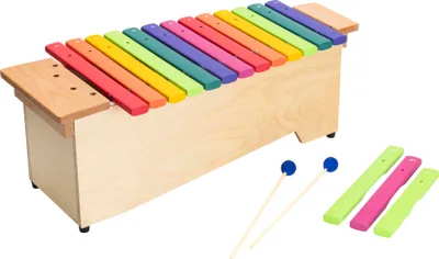 Produktbild von Betzold Alt-Xylophon in Boomwhackers®-Farben, diatonisch
