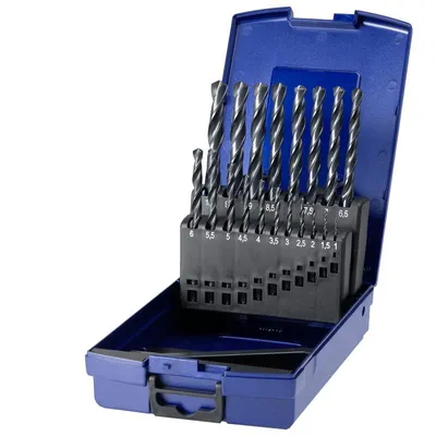 Produktbild von STROXX HSS-Spiralbohrer-Satz DIN338 19 teilig 1,0 - 10,0 x 0,5mm