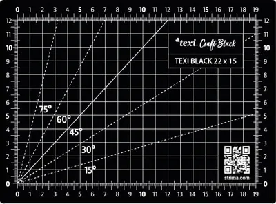 Obrázek produktu pro Texi Podložka na řezání 22 x 15 cm Black