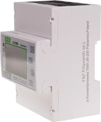 Image de Compteur d'énergie électrique numérique Montage pour rail DIN LE-03MQ F&F Autres