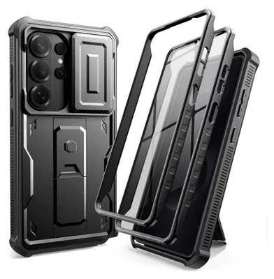 Obrázok produktu pre Puzdro na mobilný telefón Galaxy S26 Ultra, Tech-Protect Polyamid Cam Plus 2-Set, čierne