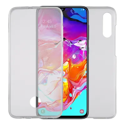 Zdjęcie produktu dla Etui Samsung Galaxy A70 Etui 360 Etui ochronne na telefon komórkowy Pełna przezroczysta obudowa z TPU