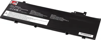 Produktbild von T6 Power Akku für Lenovo Laptop, Teilenummer SB10K97622, Li-Poly, 11,58 V, 4950 mAh (57 Wh), schwarz