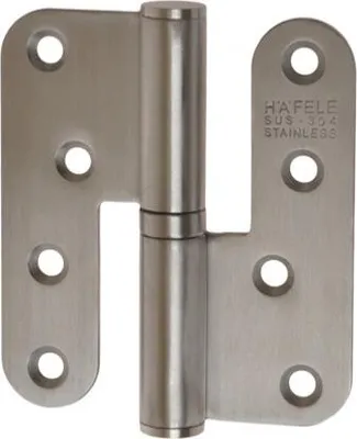 Produktbild von Scharnier MHA478 100x89 Edelstahl matt, links