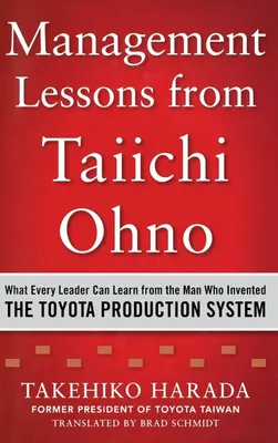 Produktbild von Mgmt Lessons Taiichi Ohno