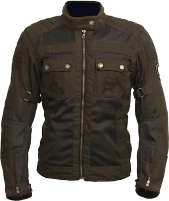 Image de Veste textile moto femme Merlin Shenstone Air, olive, L