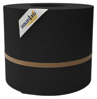 Produktbild von Sichtschutzstreifen zaun|zu RILLE MAXI 50m Rolle Blende für 24cm Gittermatten Schwarz 50m