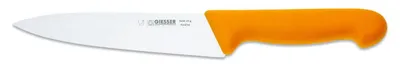 Produktbild von Giesser Messer Küchenmesser Kochmesser mittelspitz schmal scharf - 16 cm gelb