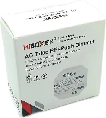 Produktbild von MiBoxer TRI-C1 AC Triac RF+Push Dimmer