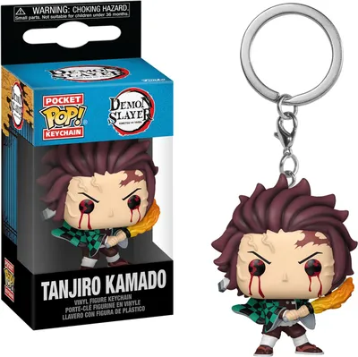 Produktbild von Demon Slayer - Tanjiro Kamado Schlüsselanhänger Funko Pocket POP! Keychain