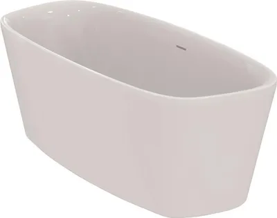 Produktbild von Ideal Standard Dea Duo-Badewanne 1700x750x610mm, freistehend, mit Ablaufgarnitur, Weiß, E306601