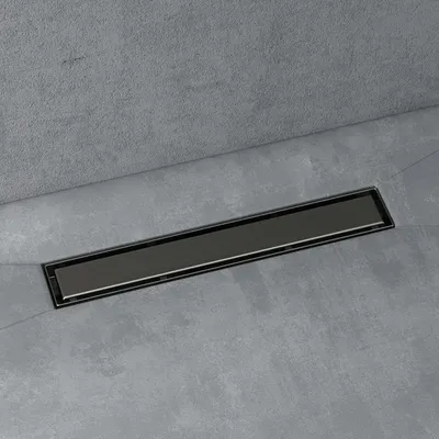 Immagine prodotto di doporro Canaletta Scarico Doccia Canalina di Scarico Doccia a Pavimento Piastrellabile con Sifone Antiodore e Filtro per Capelli in acciaio inox per Box Doccia Bagno Drenaggio 50cm KE110