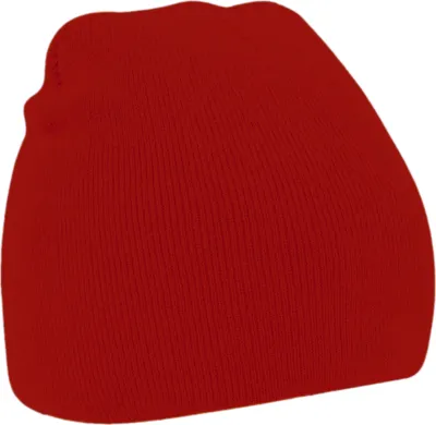 Produktbild von Beechfield Uni Basic Strick Wintermütze RW209 (Einheitsgröße) (Klassik Rot)
