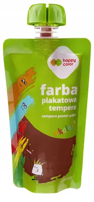 Obrázek produktu pro Happy Color Temperová barva Hnědá 100ml Pro Malování