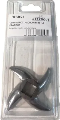 Produktbild von 1 Universalmesser aus Edelstahl Hackmesser Nr. 22 - Das Praktische