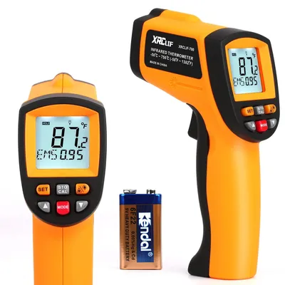Produktbild von Digitales Infrarot -Thermometer höchster Alarmmessung der niedrigsten Temperatur von -50 ° C 750 ° C