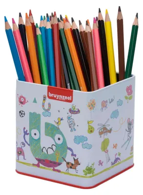 Immagine prodotto di Set di matite colorate Bruynzeel - 60 pezzi in scatola - colori vivaci