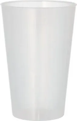 Produktbild von Mehrweg-Trinkbecher PP 0,4 l Ø 8,6 cm · 12,9 cm transluzent extra stabil