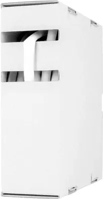 Obrázok produktu pre Plastová svorková páska 160 mm, biela – pomer sťahovania 2:1 – 15 metrov