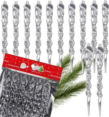 Obrázek produktu pro EDIBAZZAR | Ozdoby na vánoční stromeček, 12 kusů, ozdoby, 13 cm