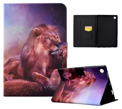 Immagine prodotto di Per Samsung Galaxy Tab A9 Similcuoio tablet custodia cover motivo 12