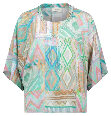Produktbild von Cartoon Bluse Kurz 1/2 Arm 5860 Green/Purpl 40