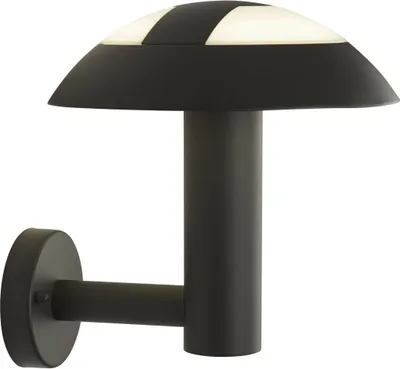 Produktbild von LED Außenlampe Wand Aluminium H: 30 cm IP44 Anthrazit neutralweiß 4000 K 505 lm Modern Außenwandleuchte