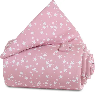 Produktbild von babybay Gitterschutz für Verschlussgitter alle Modelle, beere Sterne weiß